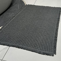Коврик ROOMIS Waffle  60*100см Dark Grey 