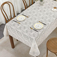 723WH Клеенка Merletti ажурная без основы (1,4*20м) белый.