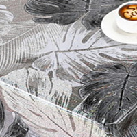 8985BT Клеенка PRESTIGE прозрачная с лазерной печатью 1,37*20м (20)