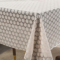 LA-0501VP Клеенка Grace Лейс ажурная без основы (1,37*20м) беж