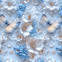 STS963A Клеенка GRACE (глянец) на тк/осн. 1,37м*20м (20)