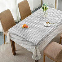 452WH Клеенка Merletti ажурная без основы (1,4*20м) белый.