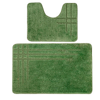 Коврик LINEA comfort 2шт 60*100/50*60см (светло-зеленый)