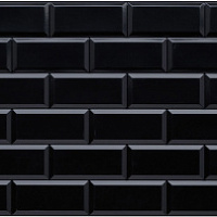 Панель ПВХ листовая 0,3мм Блок черный /PVC Panel Black unit 962*484мм