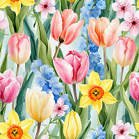 STS568 Клеенка GRACE (глянец) на тк/осн. 1,37м*20м (20)