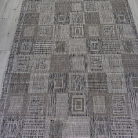 Ковер Циновка KAIR 1,6*3,0 прямой S138 DARK GRAY