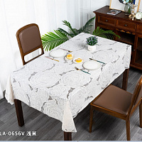 LA-0656V Клеенка Grace Лейс ажурная без основы (1,37*20м) белый