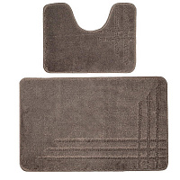 Коврик LINEA comfort 2шт 60*100/50*60см (светло-серый)