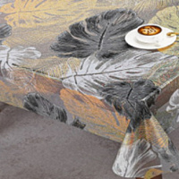 8985AT Клеенка PRESTIGE прозрачная с лазерной печатью 1,37*20м (20) 