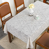 610WH Клеенка Merletti ажурная без основы (1,4*20м) белый.