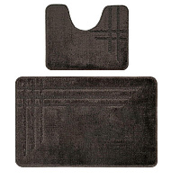 Коврик LINEA comfort 2шт 60*100/50*60см (серый)