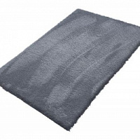 Коврик плюшевый 80*120см темно-серый 03 S