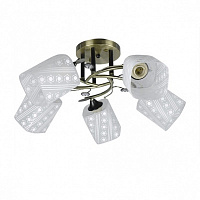 9826/5 AB+BLK Е27 5х40W Светильник потолочный (4)