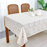 460WH Клеенка Merletti ажурная без основы (1,4*20м) белый.