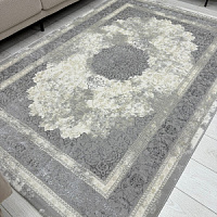 Ковер AMALFI 1,6*3,0 прямой A5000A - CREAM / ANTRASIT