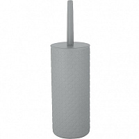 Комплект WC (ерш+подставка) Plast Team Stockholm серый шторм PT502110025 (12) 