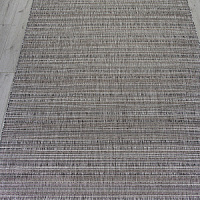 Ковер Циновка KAIR 1,2*1,7 прямой S146 DARK GRAY