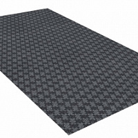 Ковровая дорожка icarpet Твой коврик МЕРЕЖКА ТЭМ 0,8*15м серый 01