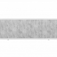 Экран д/ванны  1,7м серый (алюм. рамка) (1/5) 