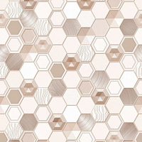 Обои 758007-01 Соты SEMRE (9) С31