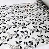 6133 Клеенка LASER 1,0м*20м (прозрачный фон) (толщина 0,6мм) (20)