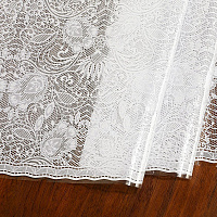 CL-0766U Клеенка Grace Лейс ажурная без основы (1,37*20м) глянец