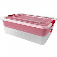 Контейнер-аптечка Plast Team с лотком, с ручкой 13л 381х290х172 (PT1212)
