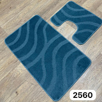 Коврик CONFETTI MAXIMUS 2шт 60*100см (14мм) №560 persian blue