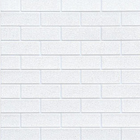 3D Панель самоклеящаяся GRAILY GR-Z70 Кирпич белый 70*77*3мм (25/150)