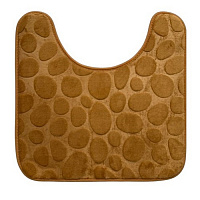 Коврик КАМНИ Impro U-type 50*50см Brown (коричневый)