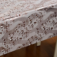 0086Y Клеенка Tango "Metallic" на тканой основе 1,4м*20м (20) серебро