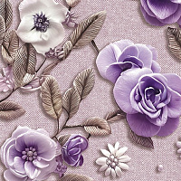 STS742A Клеенка GRACE (глянец) на тк/осн. 1,37м*20м (20)